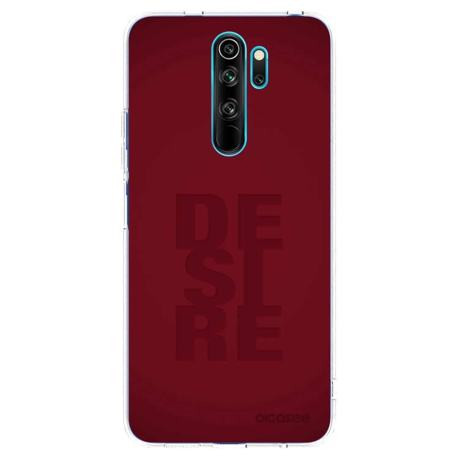 Picasee silikonska prozirna maskica za Xiaomi Redmi Note 8 Pro - Desire