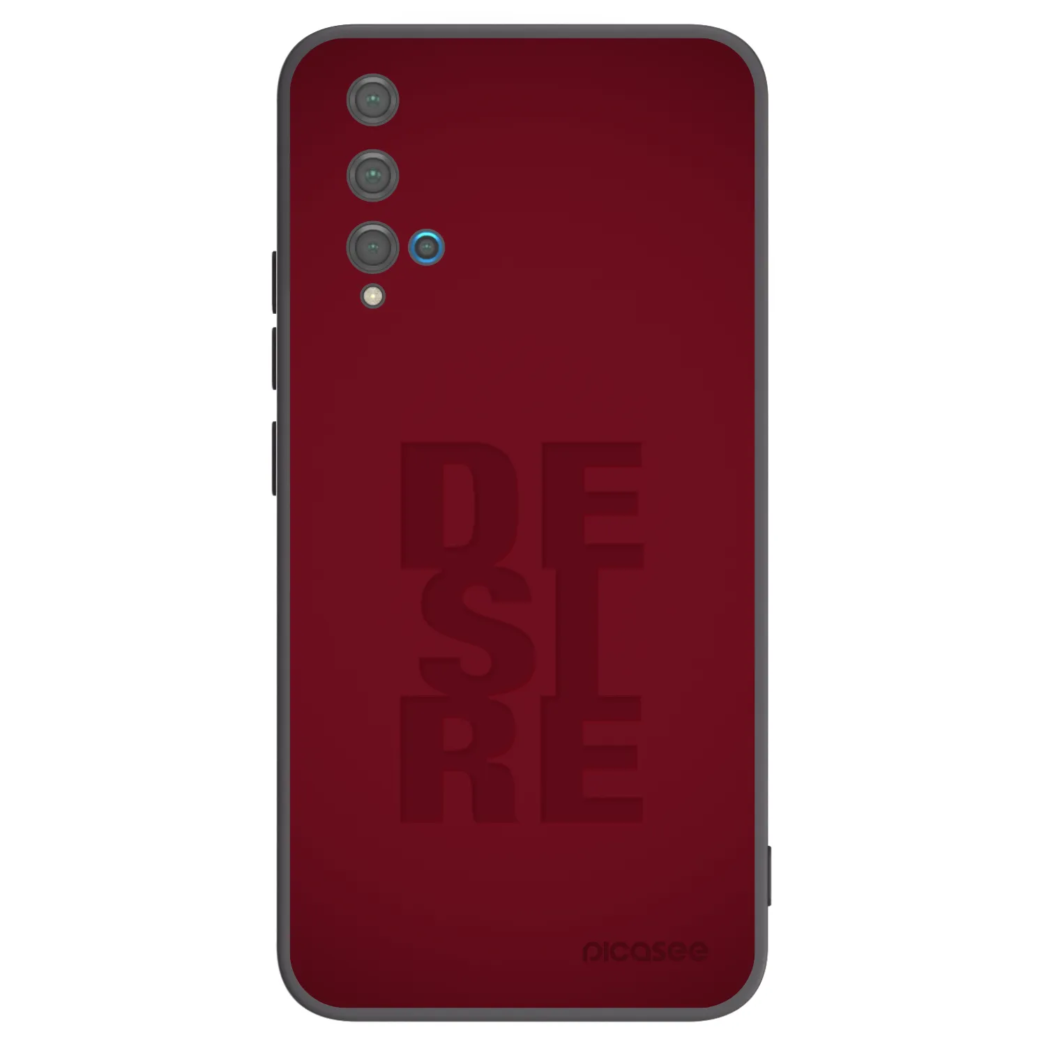 Picasee crna silikonska maskica za Huawei Nova 5T - Desire