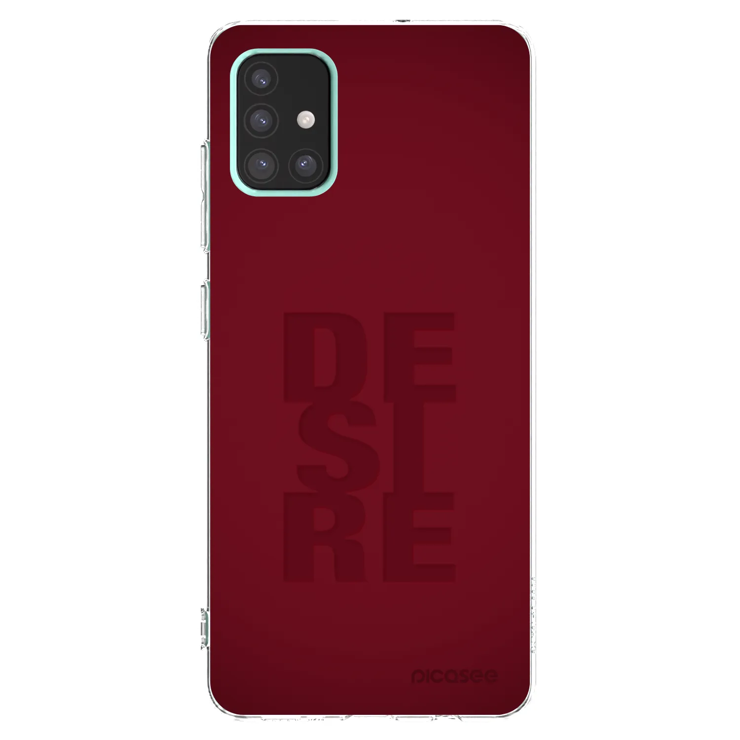 Picasee silikonska prozirna maskica za Samsung Galaxy A51 A515F - Desire
