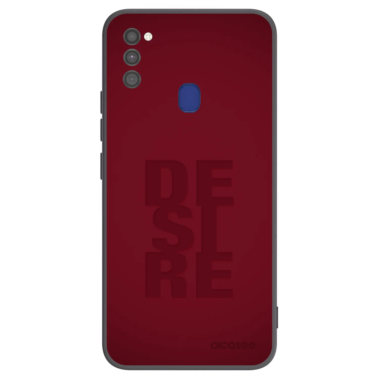 Picasee crna silikonska maskica za Samsung Galaxy M21 M215F - Desire