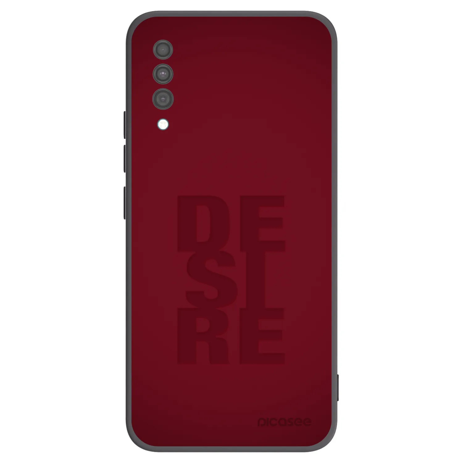 Picasee crna silikonska maskica za Samsung Galaxy A30s A307F - Desire