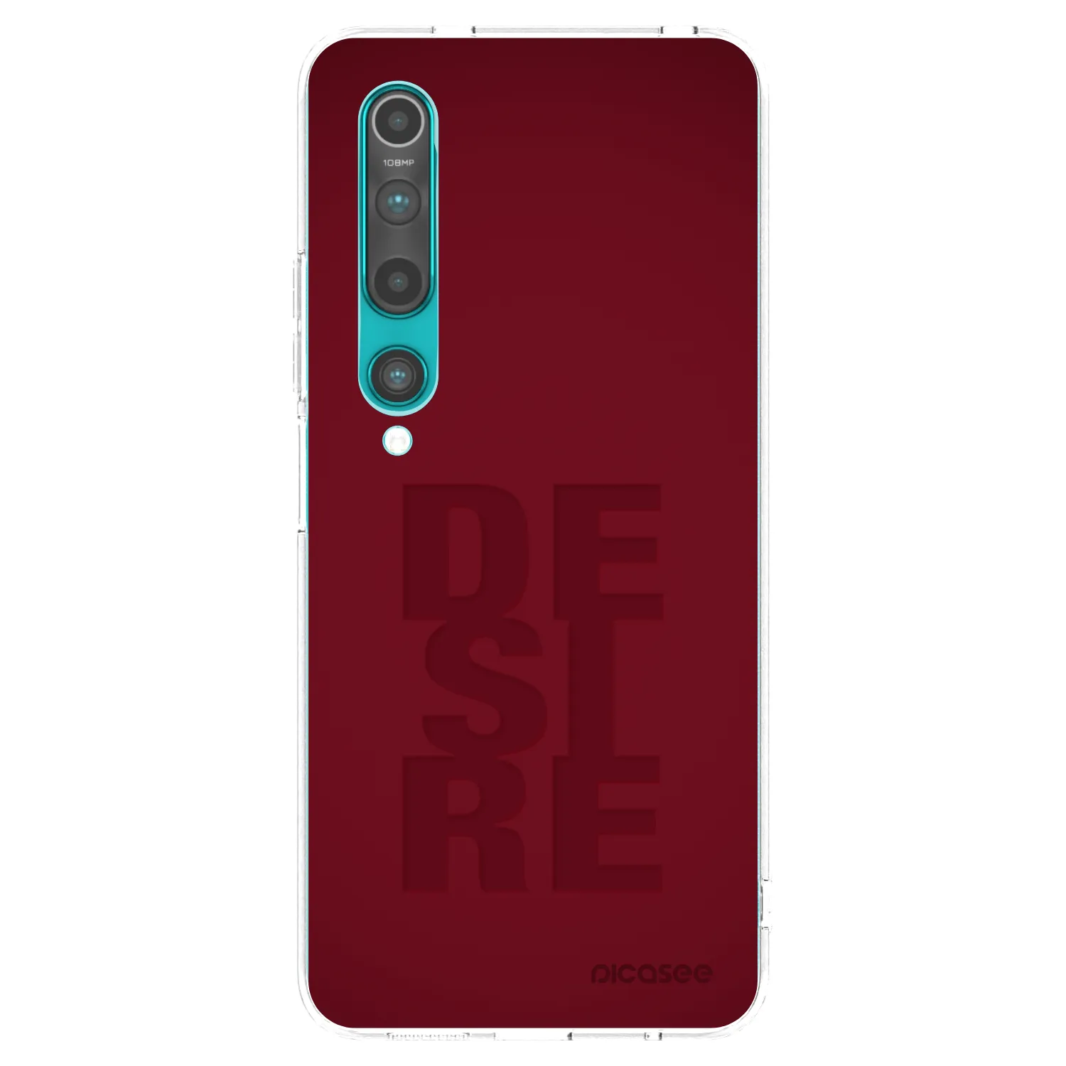 Picasee silikonska prozirna maskica za Xiaomi Mi 10 - Desire