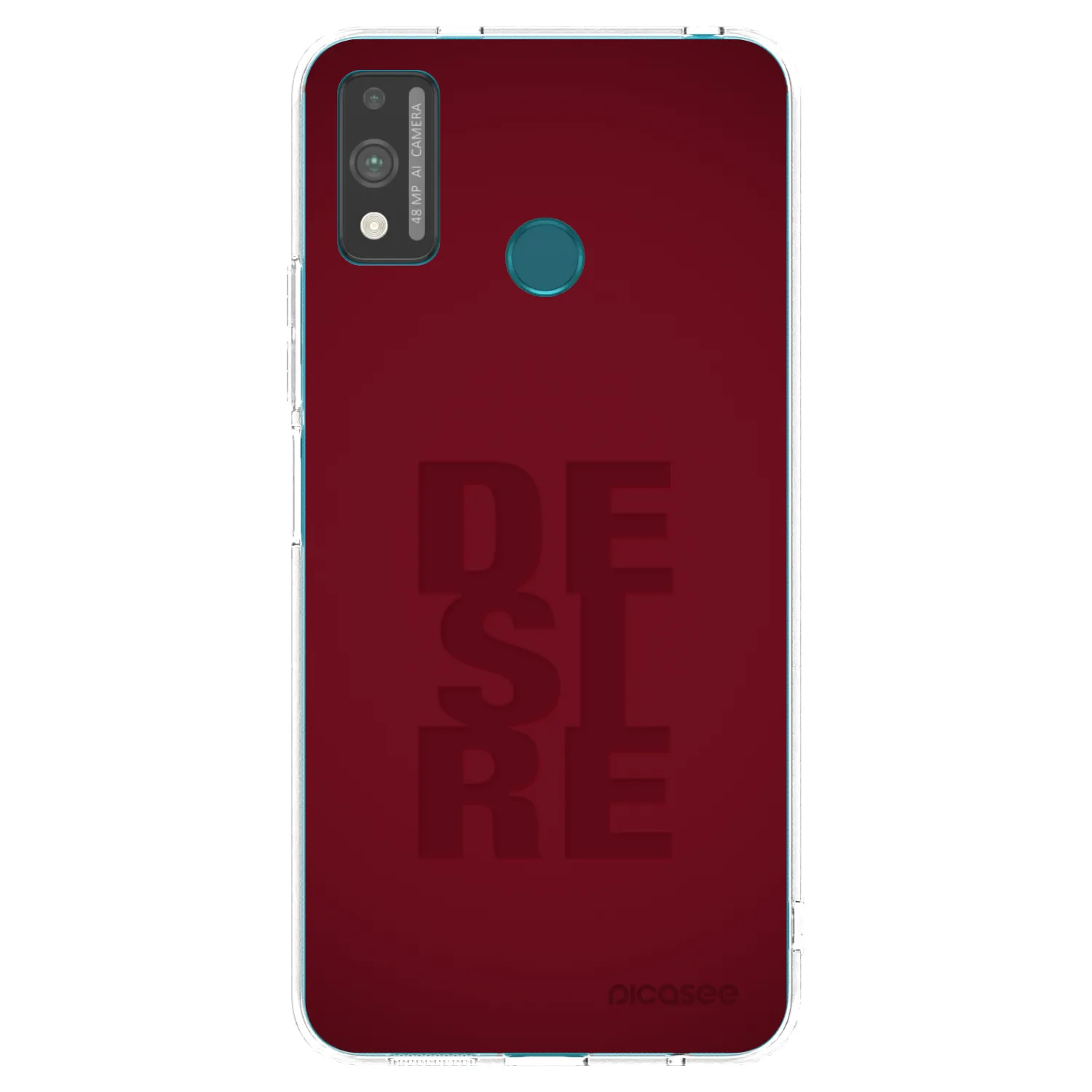 Picasee silikonska prozirna maskica za Honor 9X Lite - Desire