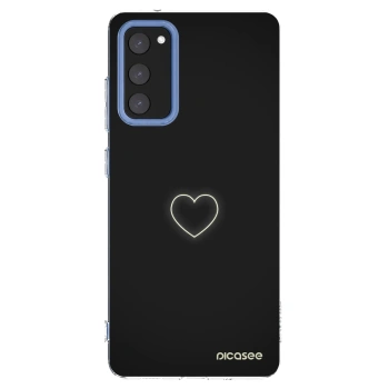 Picasee silikonska prozirna maskica za Samsung Galaxy S20 FE - Heart