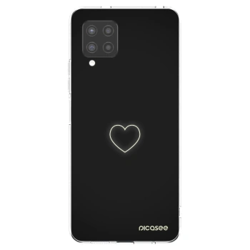Picasee silikonska prozirna maskica za Samsung Galaxy A42 A426B - Heart