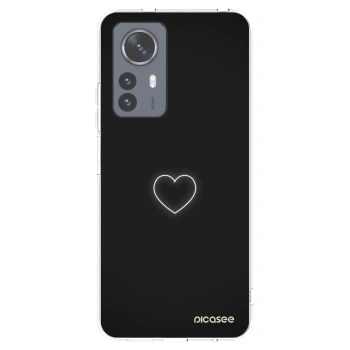 Picasee silikonska prozirna maskica za Xiaomi 12 Pro - Heart