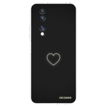 Picasee silikonska prozirna maskica za Honor 70 - Heart