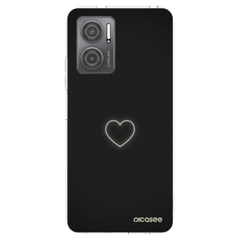 Picasee silikonska prozirna maskica za Xiaomi Redmi 10 5G - Heart