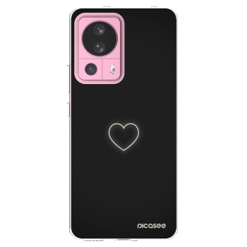 Picasee silikonska prozirna maskica za Xiaomi 13 Lite - Heart