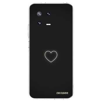 Picasee silikonska prozirna maskica za Xiaomi 13 Pro - Heart