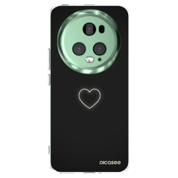Picasee silikonska prozirna maskica za Honor Magic5 Pro - Heart