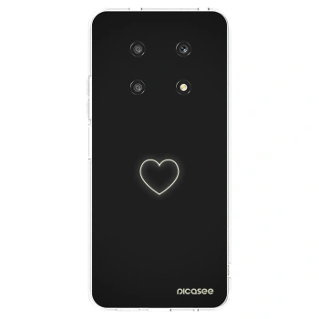 Picasee silikonska prozirna maskica za Honor Magic4 Lite 5G - Heart