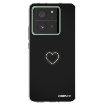 Picasee silikonska prozirna maskica za Xiaomi 13T Pro - Heart