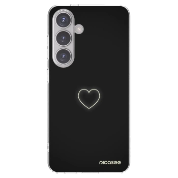 Picasee silikonska prozirna maskica za Samsung Galaxy S24 S921B 5G - Heart