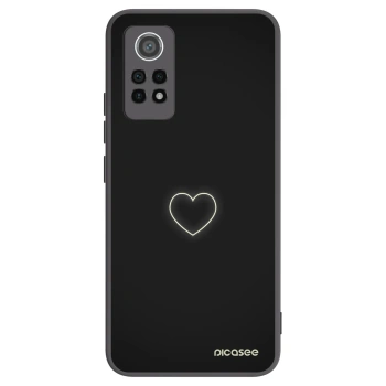 Picasee crna silikonska maskica za Xiaomi Redmi Note 12 Pro 4G - Heart