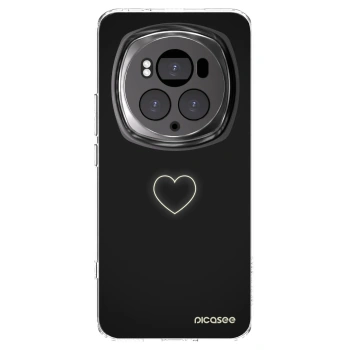 Picasee silikonska prozirna maskica za Honor Magic6 Pro - Heart