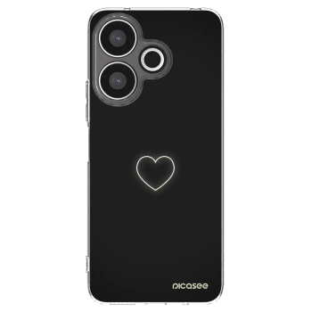 Picasee silikonska prozirna maskica za Xiaomi Redmi 13 4G - Heart