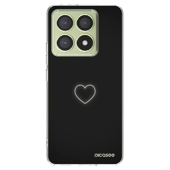 Picasee silikonska prozirna maskica za Xiaomi 14T - Heart