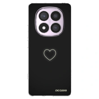 Picasee silikonska prozirna maskica za Xiaomi Redmi Note 14 Pro 5G - Heart