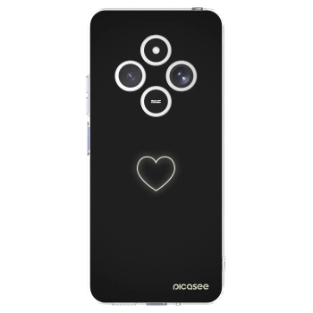 Picasee silikonska prozirna maskica za Xiaomi Redmi 14C - Heart