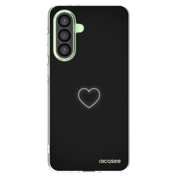 Picasee silikonska prozirna maskica za Samsung Galaxy A26 5G A266B - Heart