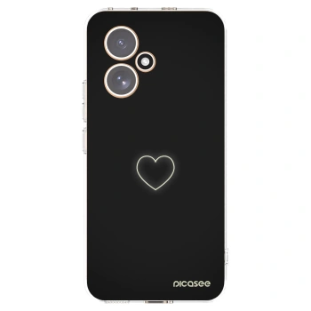Picasee silikonska prozirna maskica za Honor 400 5G - Heart
