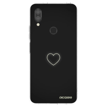 Picasee silikonska prozirna maskica za Xiaomi Redmi 7 - Heart