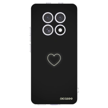 Picasee silikonska prozirna maskica za Xiaomi Redmi Note 15 - Heart