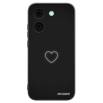 Picasee crna silikonska maskica za Xiaomi Poco X8 Pro - Heart