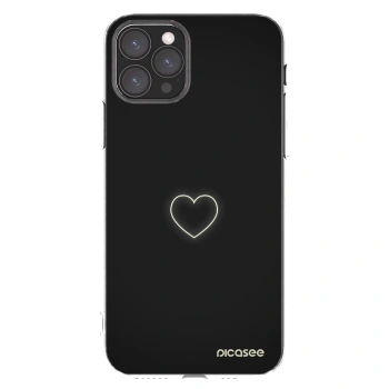 Picasee silikonska prozirna maskica za Apple iPhone 11 Pro - Heart