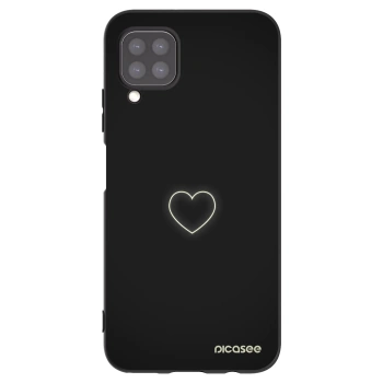 Picasee crna silikonska maskica za Huawei P40 Lite - Heart