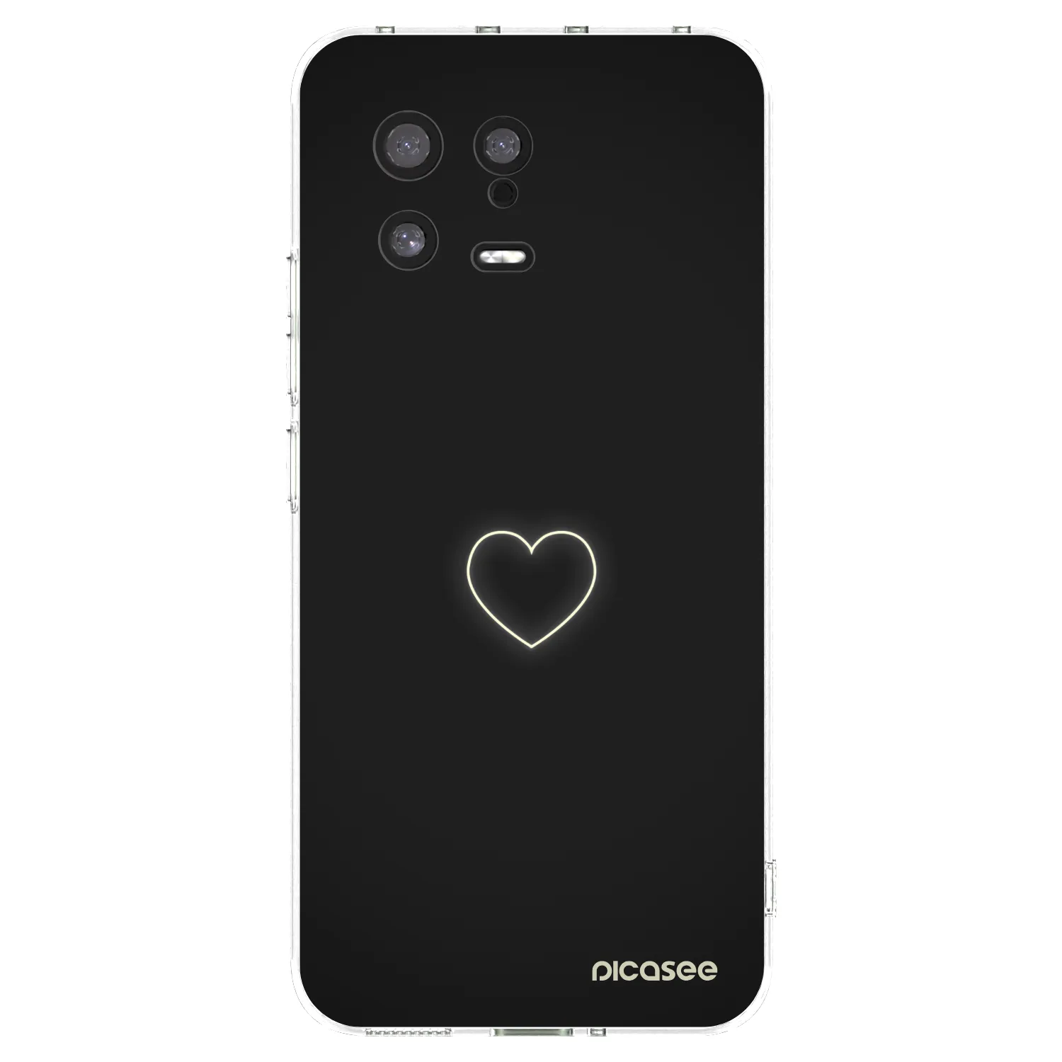 Picasee silikonska prozirna maskica za Xiaomi 13 - Heart