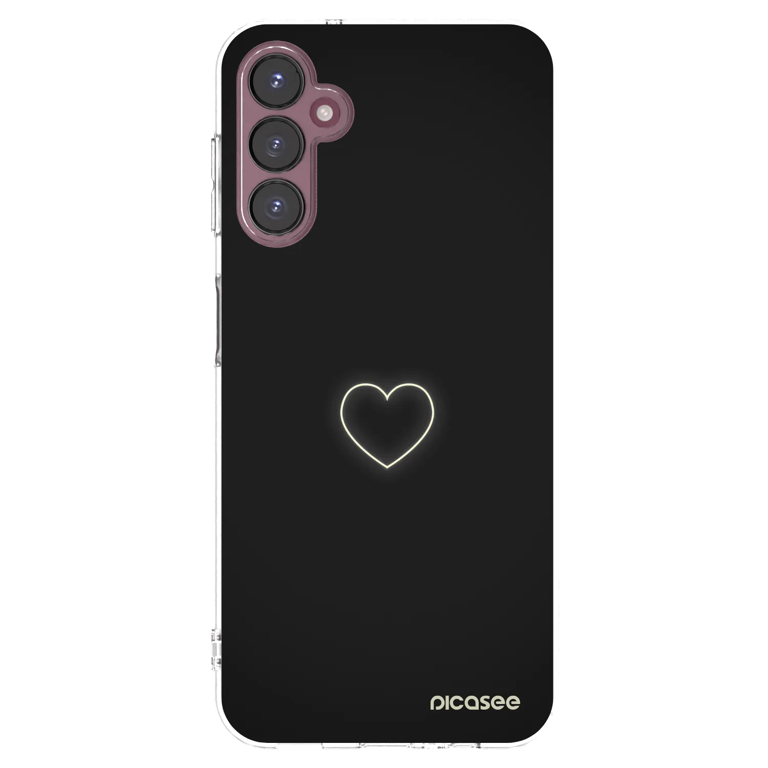 Picasee silikonska prozirna maskica za Samsung Galaxy A05s A057G - Heart