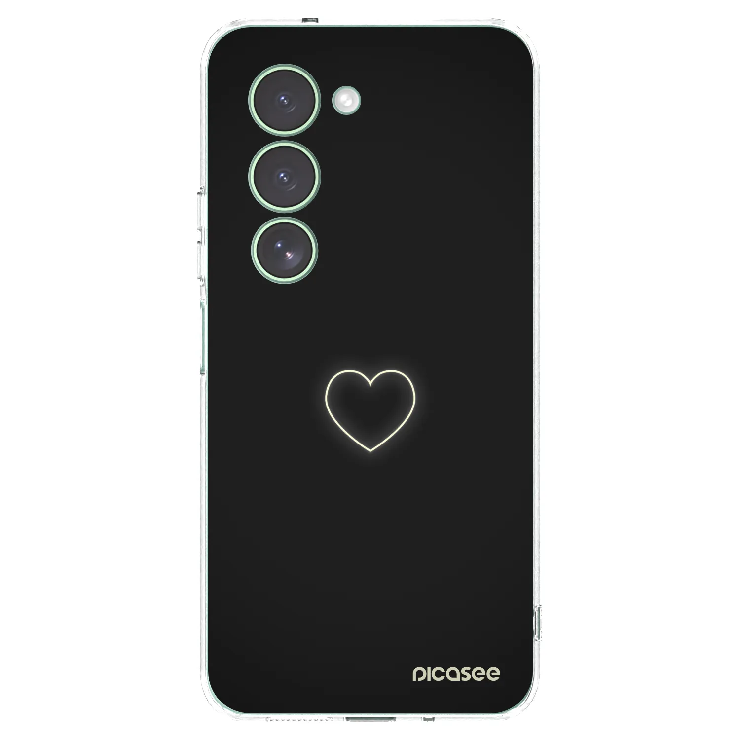 Picasee silikonska prozirna maskica za Xiaomi Redmi 15 5G - Heart