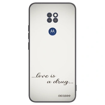 Maskica za Motorola Moto G9 Play - Love is a drug