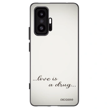 Picasee crna silikonska maskica za Xiaomi 11T - Love is a drug