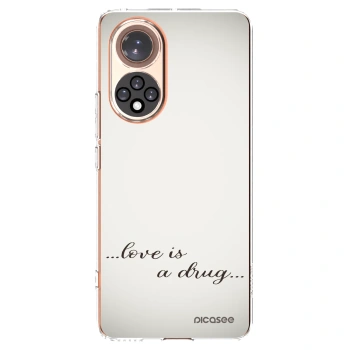Picasee silikonska prozirna maskica za Huawei Nova 9 - Love is a drug