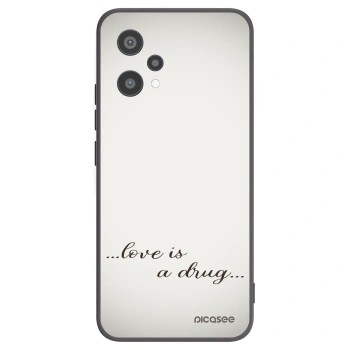 Picasee crna silikonska maskica za Realme 9 Pro 5G - Love is a drug