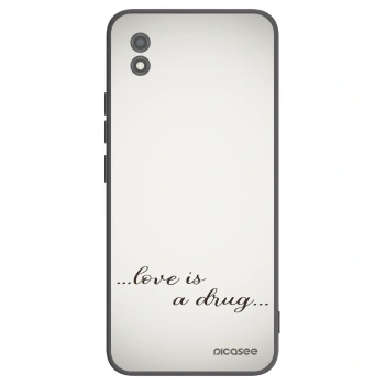 Picasee crna silikonska maskica za Realme C11 (2021) - Love is a drug