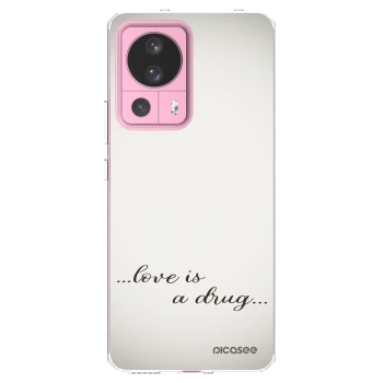 Picasee silikonska prozirna maskica za Xiaomi 13 Lite - Love is a drug