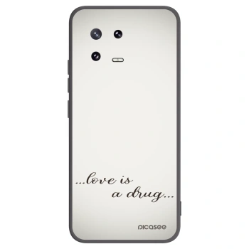 Picasee crna silikonska maskica za Xiaomi 13 Pro - Love is a drug