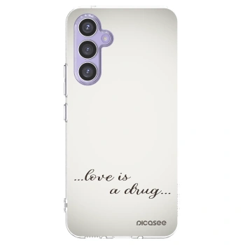Picasee silikonska prozirna maskica za Samsung Galaxy A54 5G A546B - Love is a drug