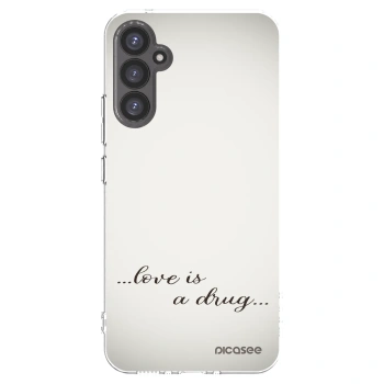 Picasee silikonska prozirna maskica za Samsung Galaxy A34 5G A346B - Love is a drug
