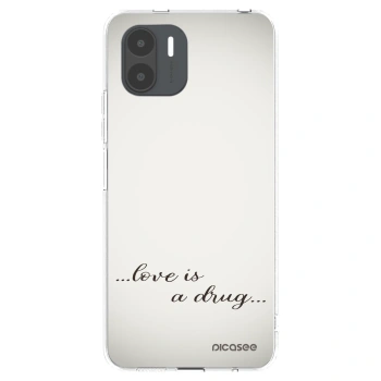 Picasee silikonska prozirna maskica za Xiaomi Redmi A2 - Love is a drug