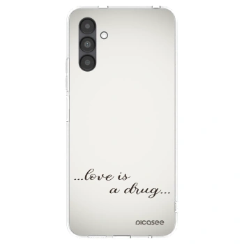 Picasee silikonska prozirna maskica za Samsung Galaxy A04s A047F - Love is a drug