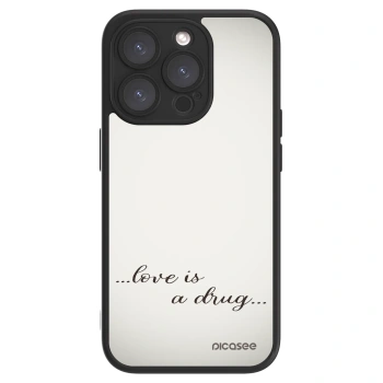 Picasee ULTIMATE CASE MagSafe za Apple iPhone 15 Pro - Love is a drug