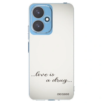Picasee silikonska prozirna maskica za Xiaomi Redmi 13C 5G - Love is a drug