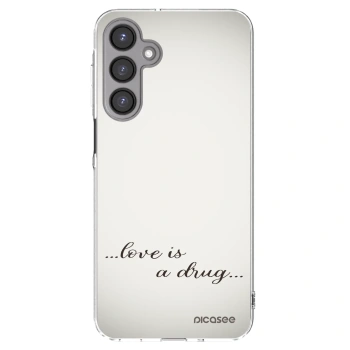 Picasee silikonska prozirna maskica za Samsung Galaxy A16 5G - Love is a drug