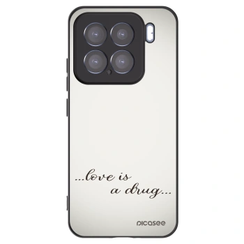 Picasee crna silikonska maskica za Xiaomi 15 - Love is a drug