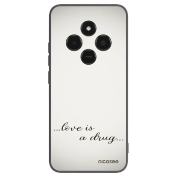Picasee crna silikonska maskica za Xiaomi Poco C75 - Love is a drug